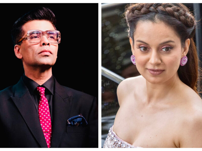 Kangana Ranaut ने करण जौहर पर कसा तंज, कहा - मैंने उन्हें फेमस बना...