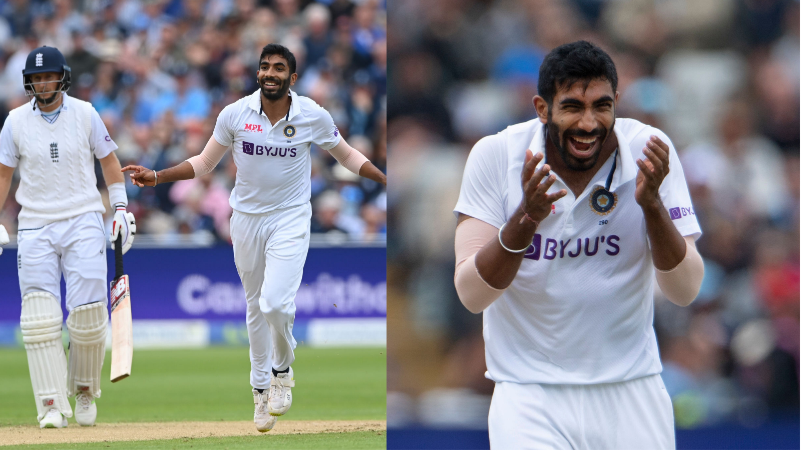 Jasprit Bumrah की फुल लेंथ गेंद पर छेड़खानी करना ओली को पड़ा भारी