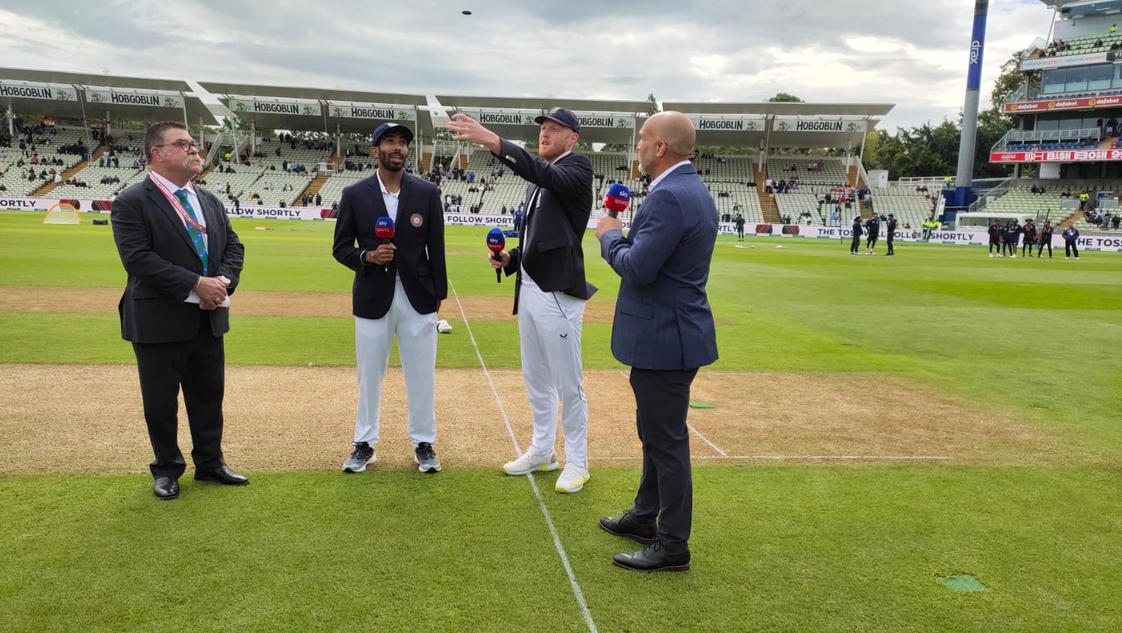 Eng Vs Ind: पांचवे टेस्ट में इंग्लैंड ने टॉस जीतकर चुनी गेंदबाजी