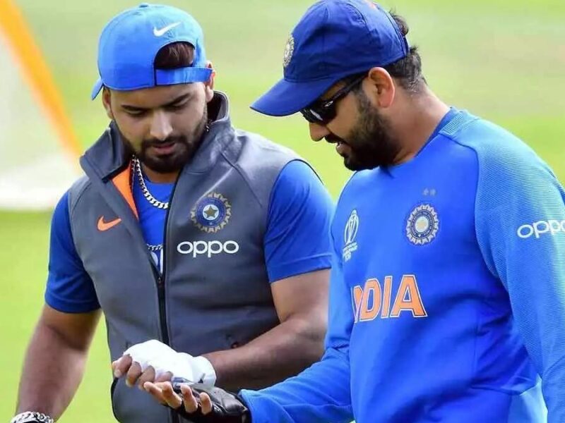 बीच मैदान पर आग बबूला हुए पंत, बोले बीच में आ रहा है टक्कर मार दूँ इसे?