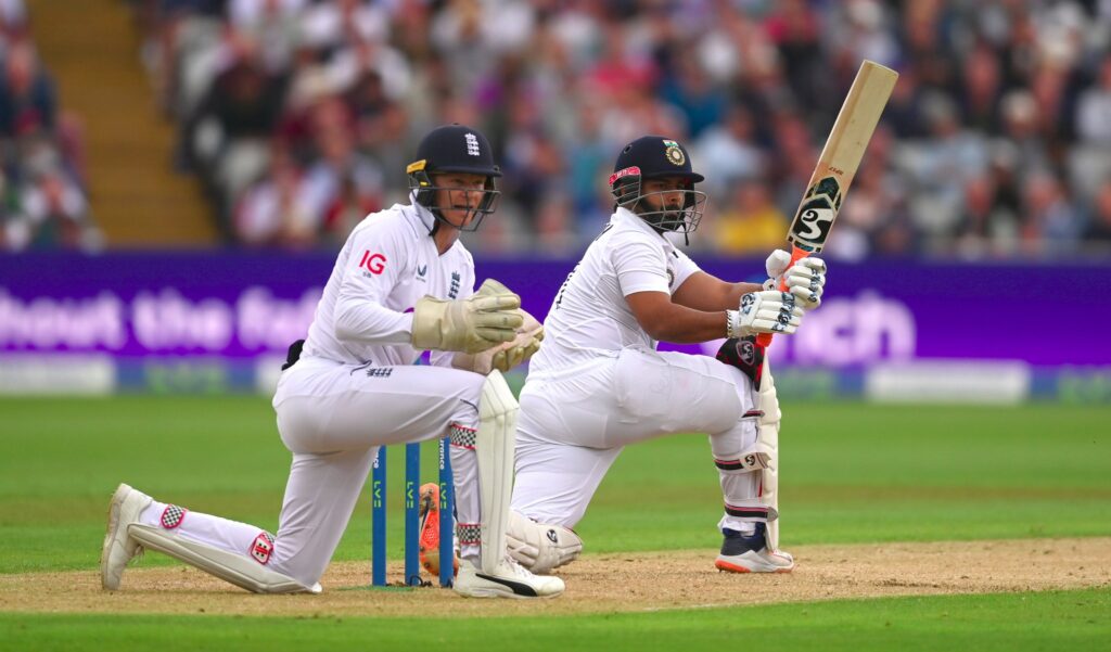पांचवे टेस्ट में Rishabh Pant ने जड़ा दमदार अर्धशतक