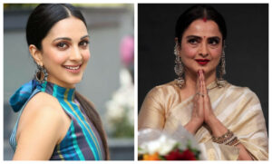 Rekha के फैशन सेंस की दीवानी हुई कियारा आडवानी, कहा - &Quot;कमाल की लगती हैं रेखा जी साड़ी...... 4 Rekha के फैशन सेंस की दीवानी हुई कियारा आडवानी, कहा - &Quot;कमाल की लगती हैं रेखा जी साड़ी......