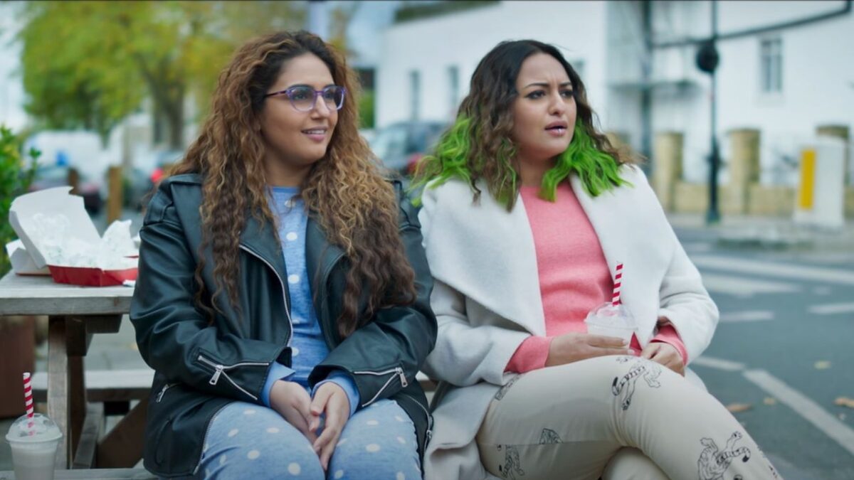Sonakshi Sinha और Huma Qureshi की फिल्म 'डबल एक्सएल' का टीजर हुआ रिलीज, एक्ट्रेसेस का मजेदार अंदाज आया नजर
