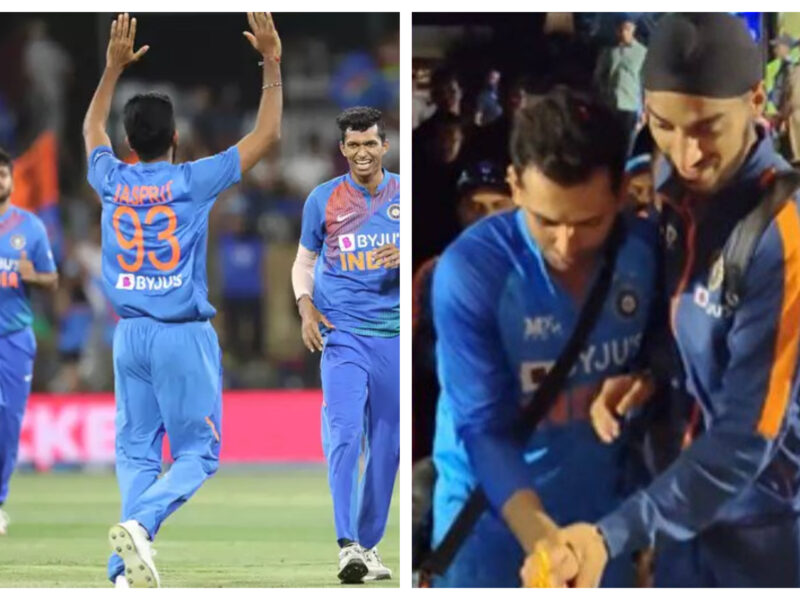 Video : Team India टी20 सीरीज के दूसरे मैच के लिए पहुंची गुवाहाटी, खिलाड़ियों ने मिलकर काटा केक