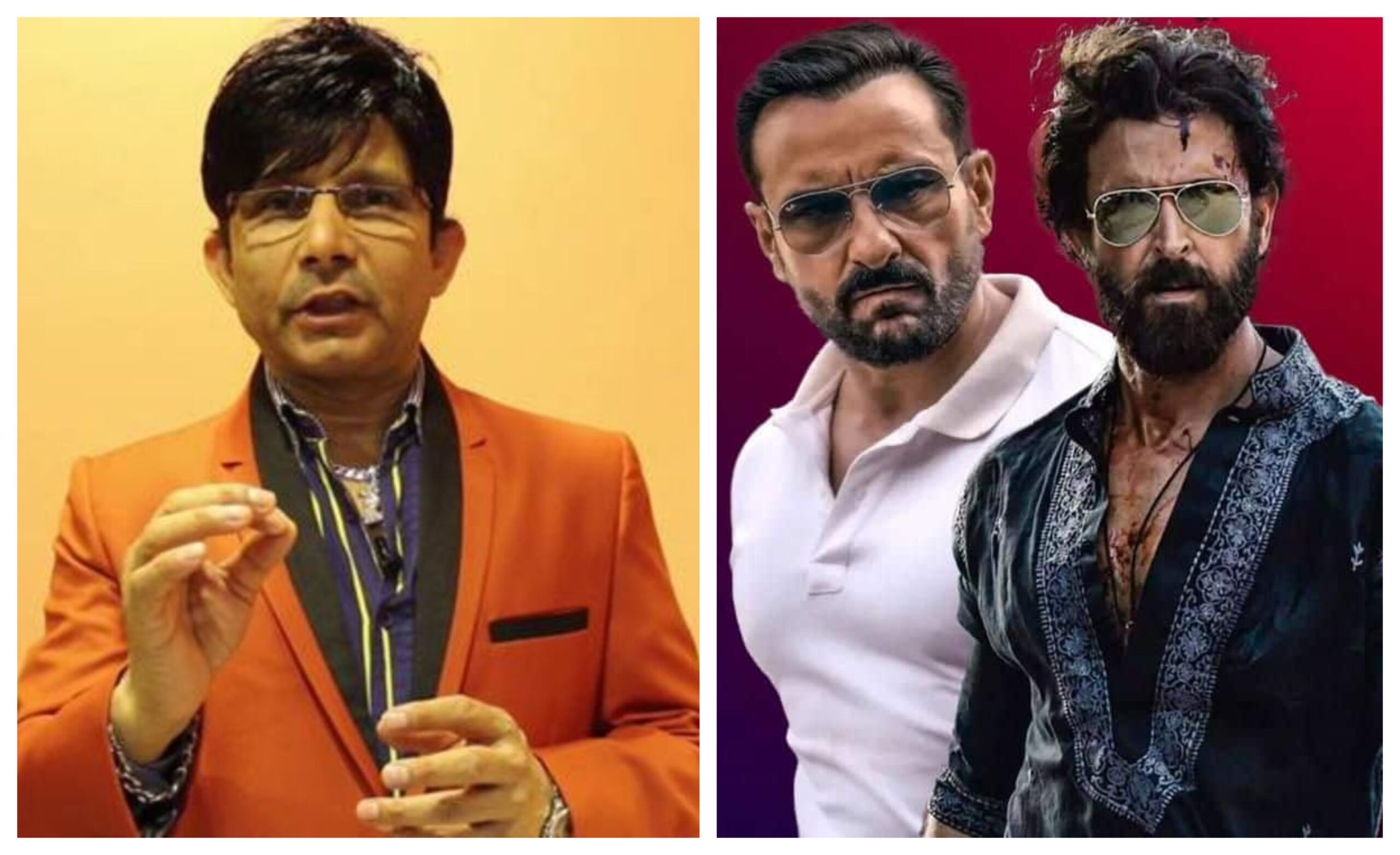 सिनेमाघरों में रिलीज हुई ऋतिक और सैफ की 'विक्रम वेधा', Krk ने ट्वीट से उड़ाई खिल्ली, कहा- &Quot;भोजपुरी फिल्म से भी ज्यादा खराब....