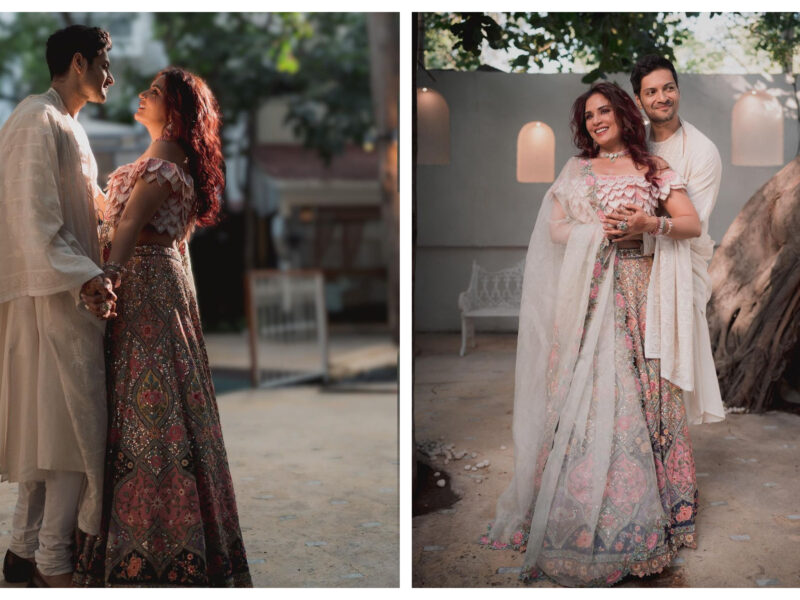 Richa Chadha और अली फज़ल की शादी की रस्में हुई शुरू, सामने आई संगीत सेरेमनी की खूबसूरत तस्वीरें