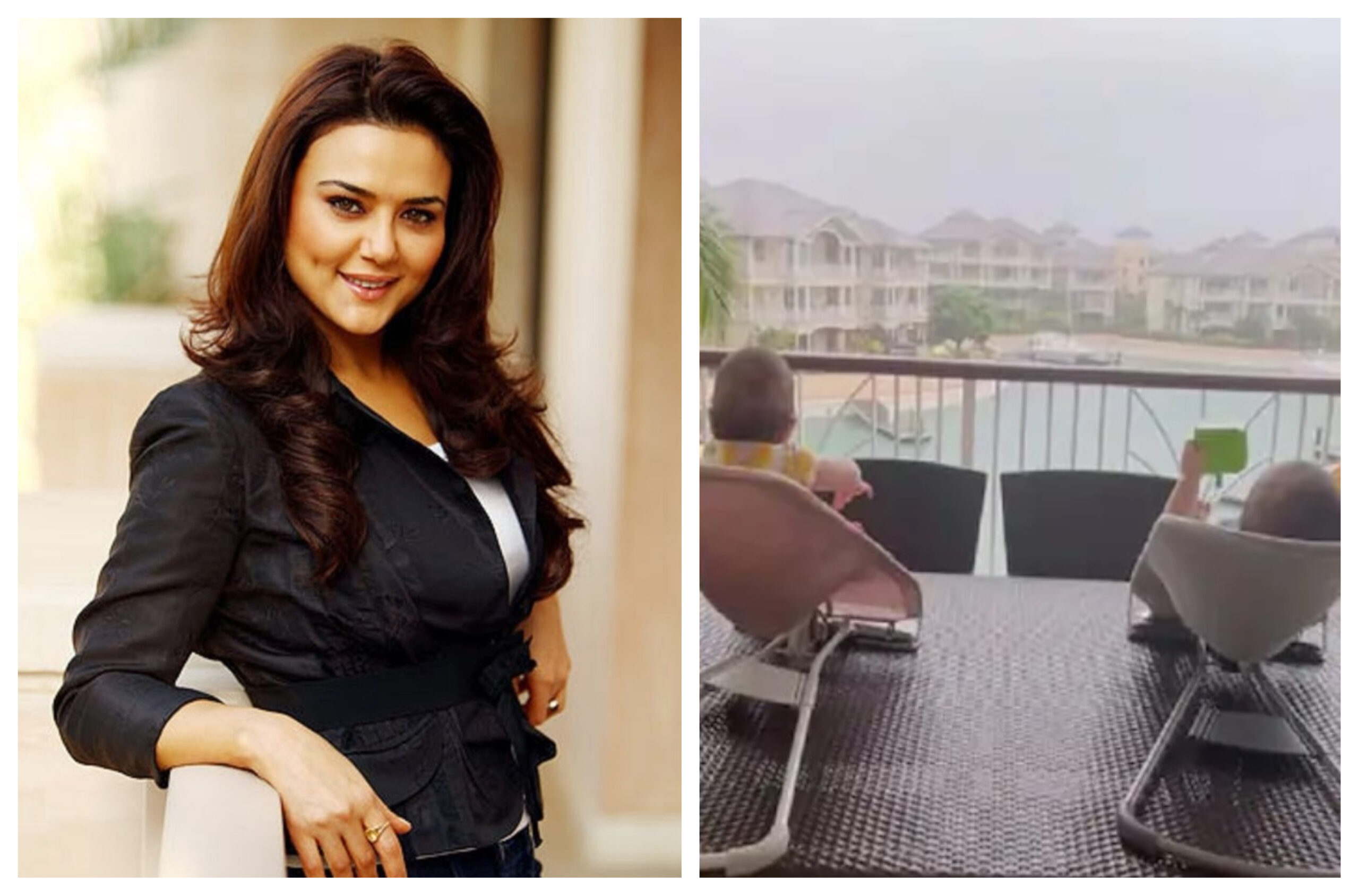 Preity Zinta ने अपने फैंस को दिखाई अपने जुड़वां बच्चों की झलक, बारिश का लुत्फ उठाते आए नज़र