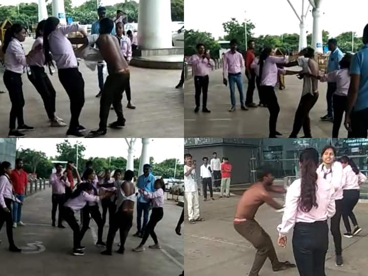 रायपुर (Raipur) एयरपोर्ट पर लड़कियों के गुट ने की ऑटो चालक की जमकर पिटाई, सोशल मीडिया पर वायरल हुआ वीडियो