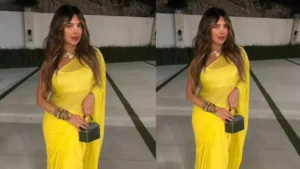 करवा चौथ से पहले देसी लुक में Priyanka Chopra ने लगाई आग, पीली साड़ी में दिखाया अपने हुस्न का जलवा 4 करवा चौथ से पहले देसी लुक में Priyanka Chopra ने लगाई आग, पीली साड़ी में दिखाया अपने हुस्न का जलवा
