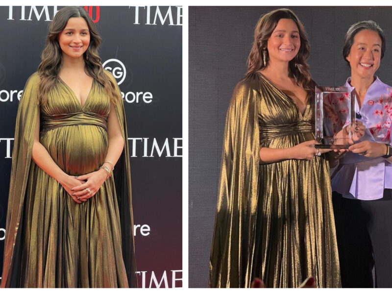 अवॉर्ड फंक्शन में पहुंची Alia Bhatt को बेबी ने मारी किक, एक्साइटेड होकर एक्ट्रेस ने बोली बड़ी बात