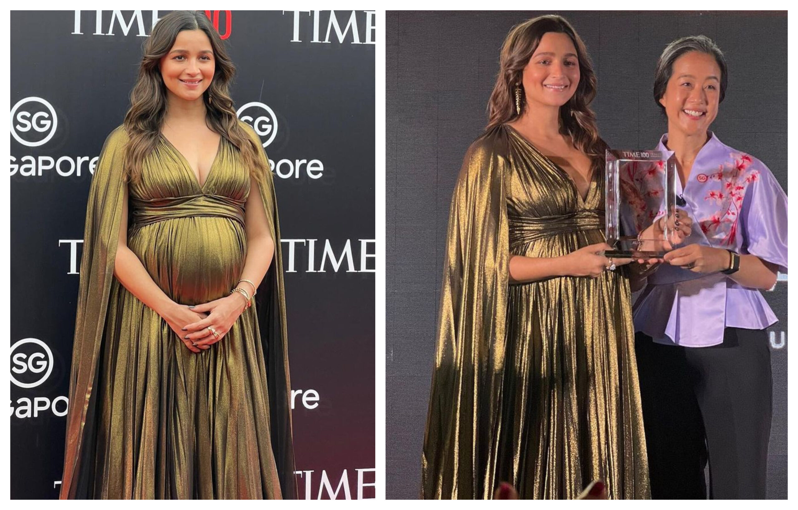 अवॉर्ड फंक्शन में पहुंची Alia Bhatt को बेबी ने मारी किक, एक्साइटेड होकर एक्ट्रेस ने बोली बड़ी बात