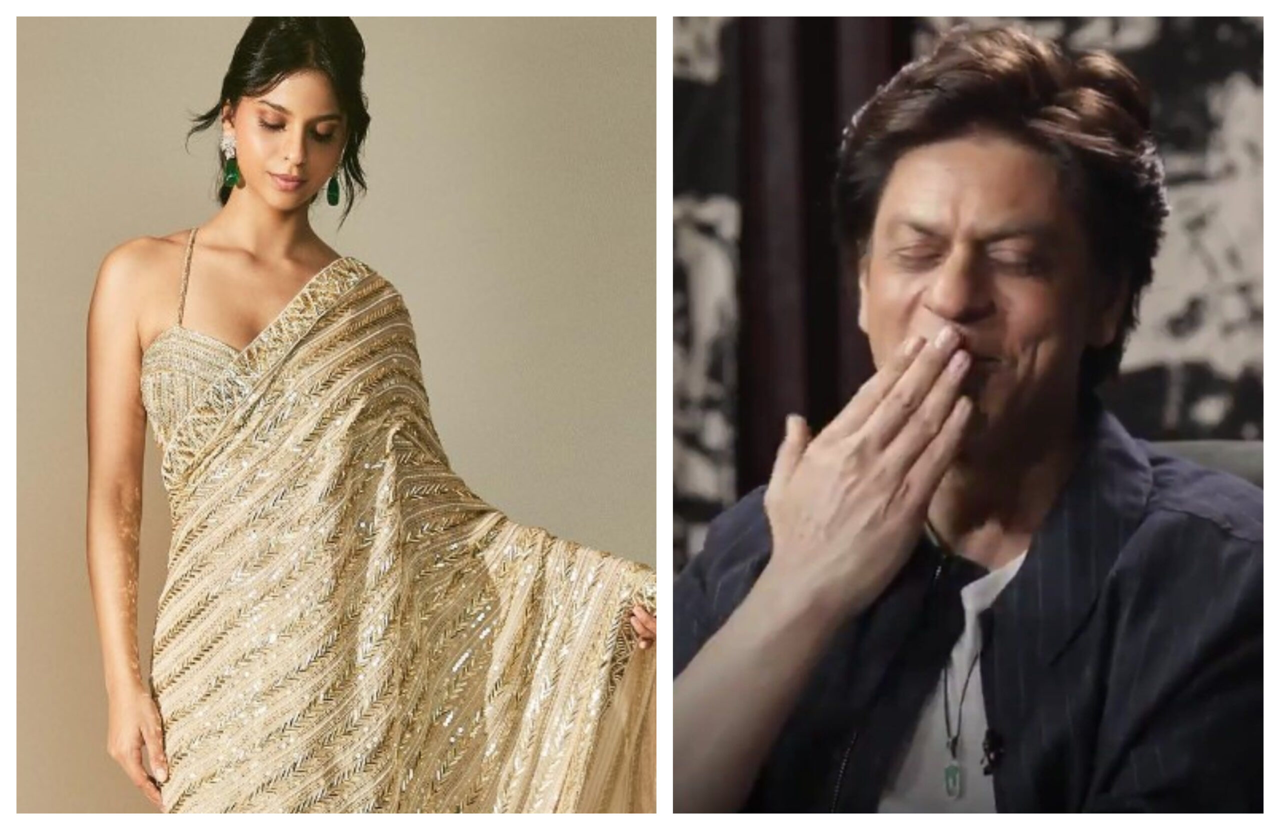 साड़ी पहने Suhana Khan ने शेयर की खूबसूरत तस्वीरें, पापा शाहरुख खान हुए इमोशनल