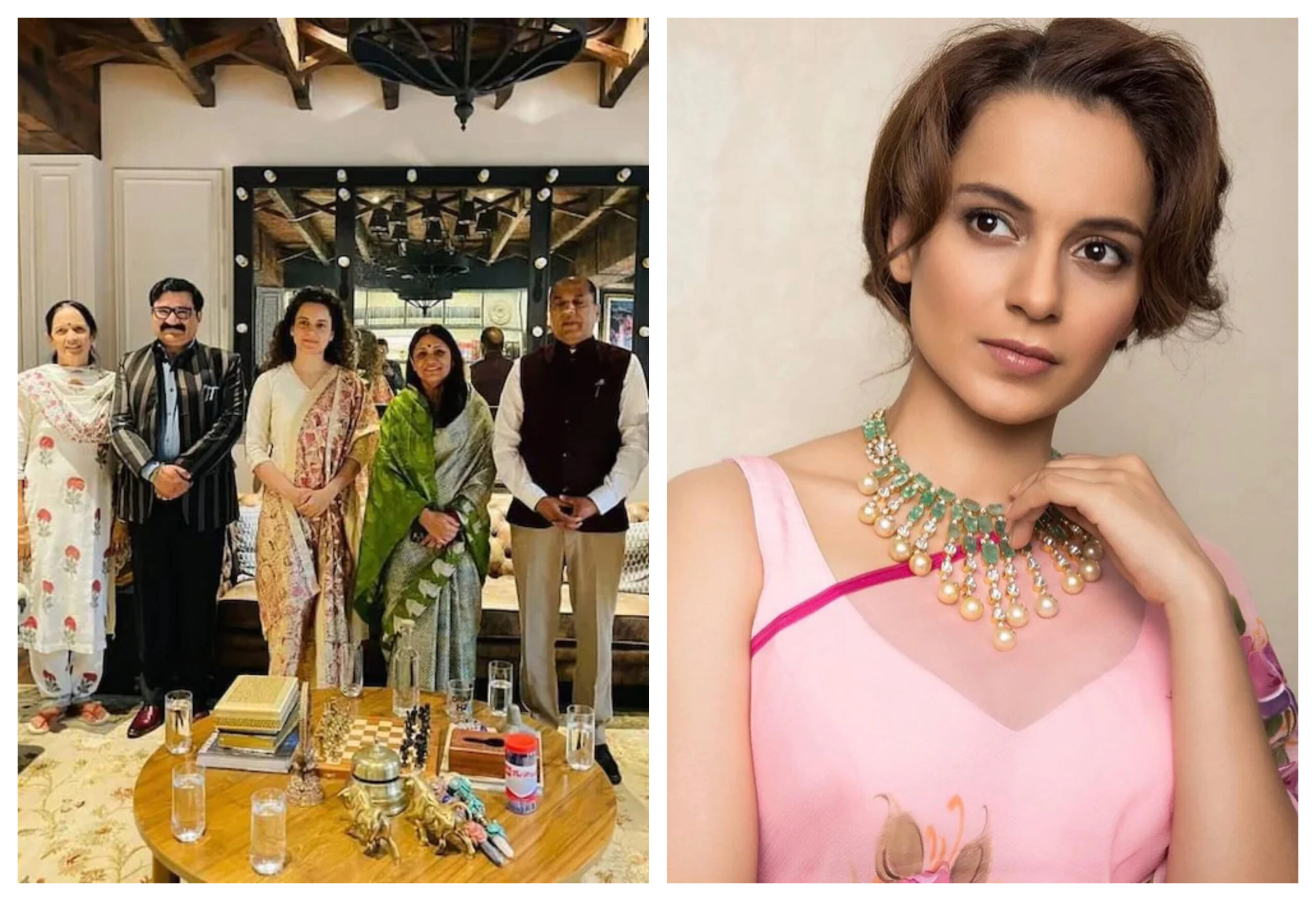 हिमाचल प्रदेश के मुख्यमंत्री से अपने घर मिली Kangana Ranaut, क्या राजनीति में रखेंगी कदम?