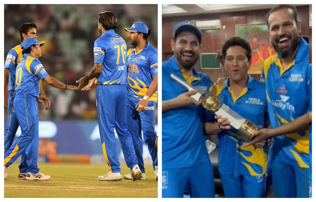 India Legends की शानदार जीत के बाद पूरी टीम ने मनाया जश्न, इरफान पठान ने शेयर किया वीडियो
