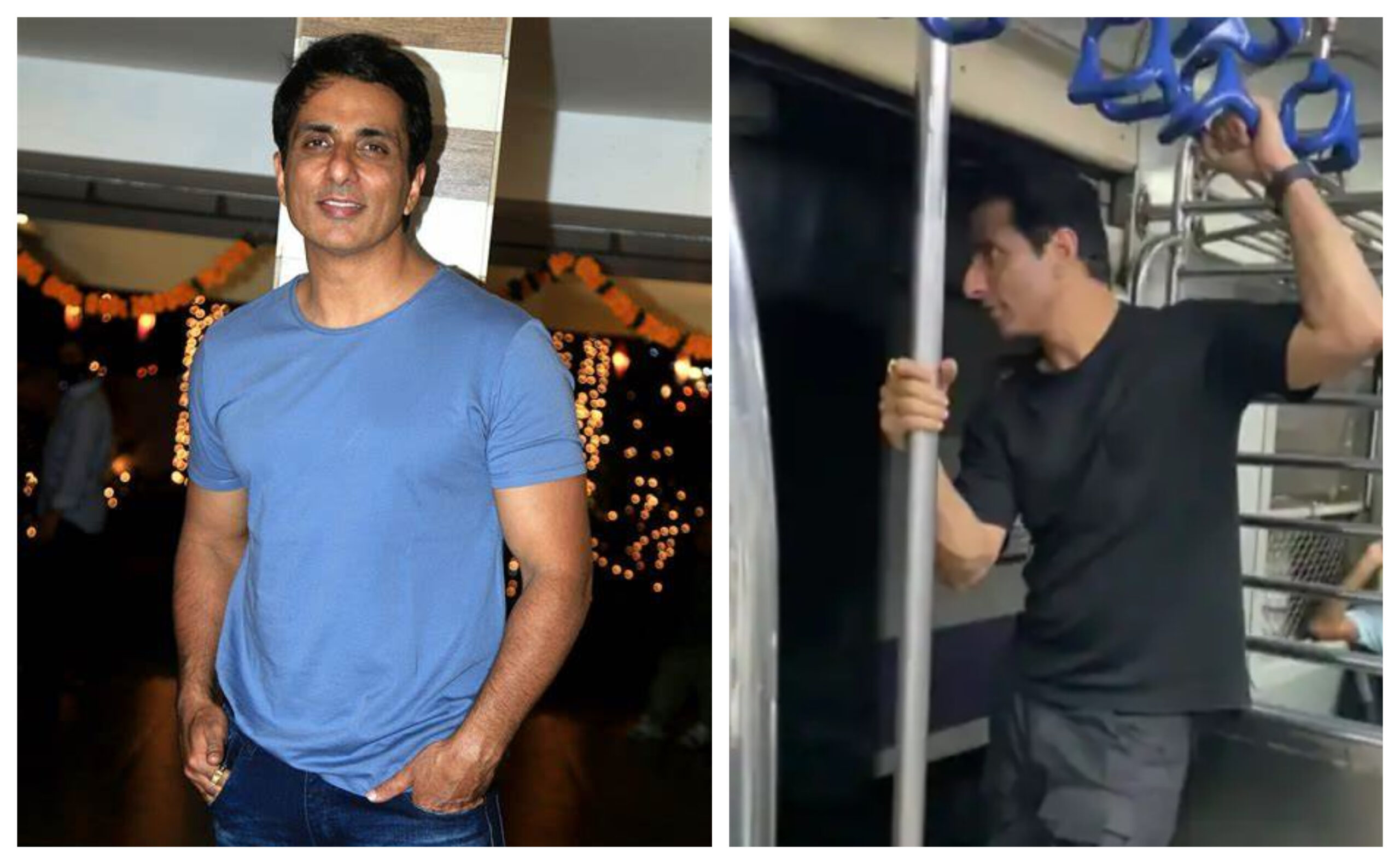 आम इंसान की तरह ट्रेन में नजर आए Sonu Sood, लोगों ने देखकर कहा - &Quot;आप यहां क्या कर रहे है....