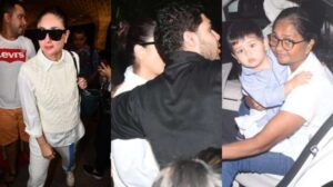 मुंबई एयरपोर्ट पर पहुंची Kareena Kapoor के साथ लोगों ने की बदसलूकी, सेल्फी लेने के लिए फैंस ने की हदें पार 