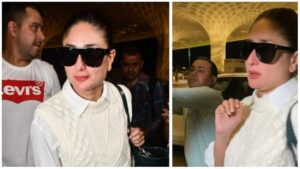 मुंबई एयरपोर्ट पर पहुंची Kareena Kapoor के साथ लोगों ने की बदसलूकी, सेल्फी लेने के लिए फैंस ने की हदें पार 