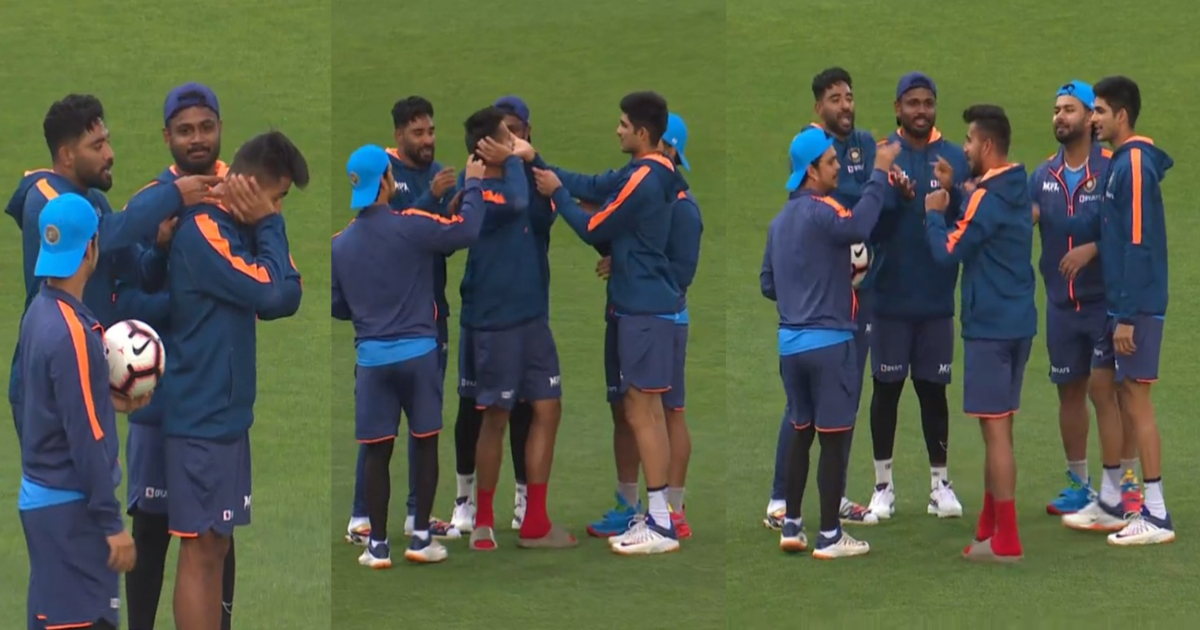Umran Malik को सभी भारतीय खिलाड़ियों ने मिलकर पीटा, सोशल मीडिया पर वायरल हुआ Video