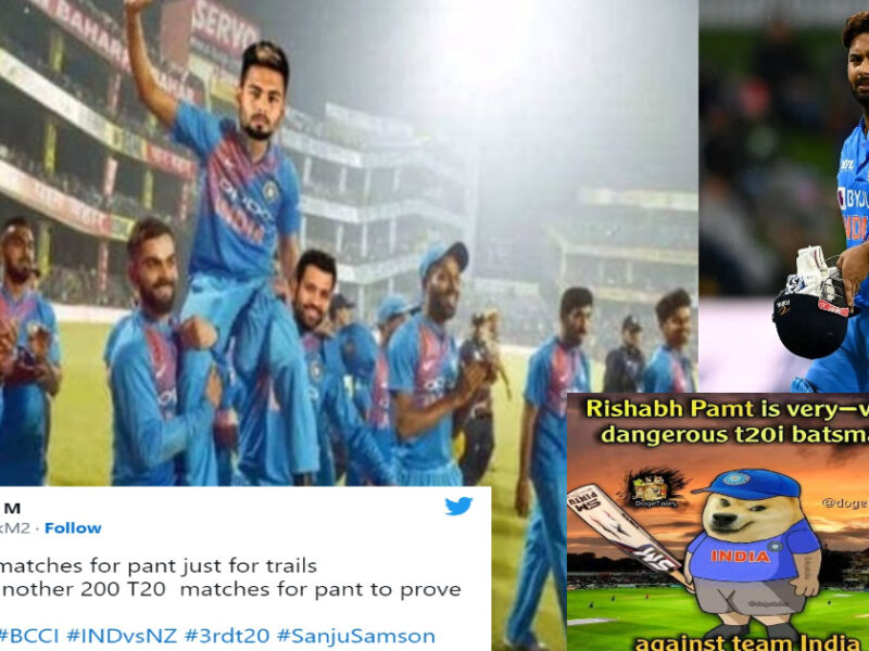 Ind Vs Nz : &Quot;धन्यवाद पंत मैच हराने के लिए&Quot; Rishabh Pant के खराब प्रर्दशन पर आग बबूला हुए फैंस, सोशल मीडिया पर आई मीम्स की बाढ़