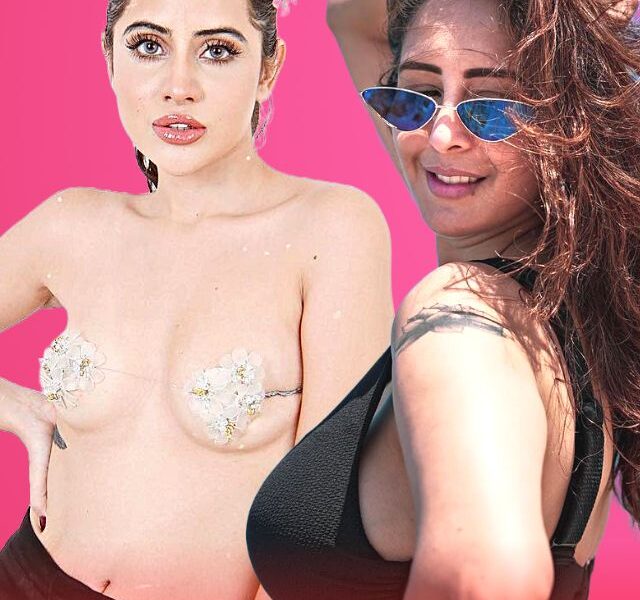 Urfi Javed And Chahat Khanna Fight Video Viral (1)