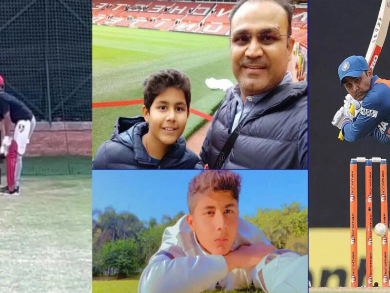 नजफगढ़ के बल्लेबाज Virender Sehwag के बेटे Aryaveer का इस टीम में हुआ सेलेक्शन, अपने पिता की तरह ही मैदान में मचाएगा कोहराम