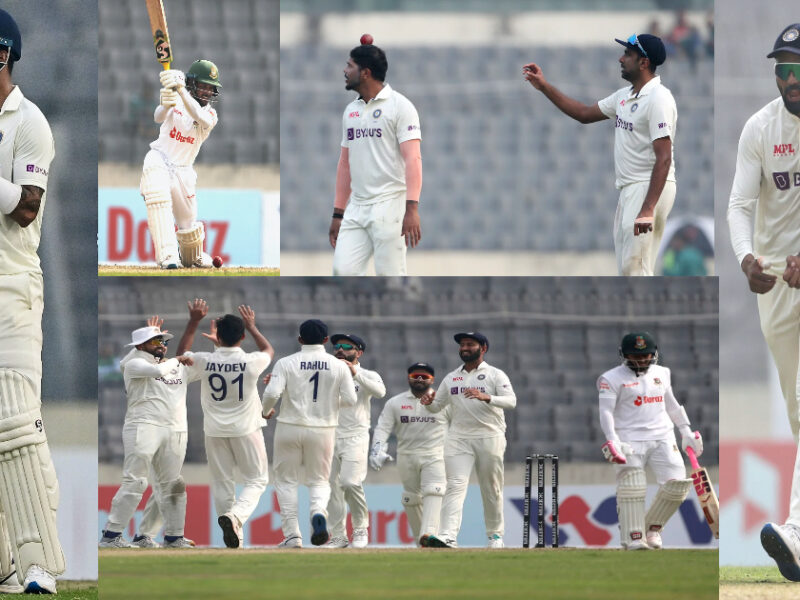 Ind Vs Ban: भारत के गेंदबाजों के आगे ढेर हुए बांग्लादेश के बल्लेबाज, पहली पारी में 227 रनों पर सिमटी मेजबान टीम