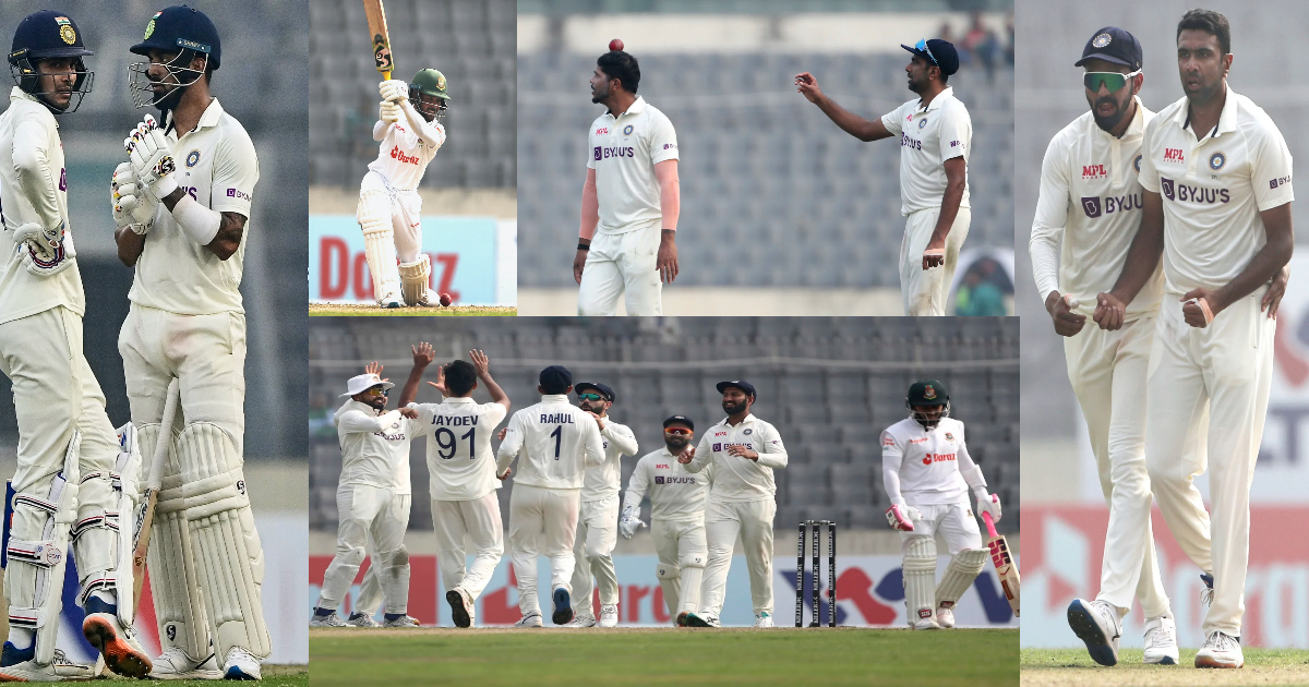 Ind Vs Ban: भारत के गेंदबाजों के आगे ढेर हुए बांग्लादेश के बल्लेबाज, पहली पारी में 227 रनों पर सिमटी मेजबान टीम