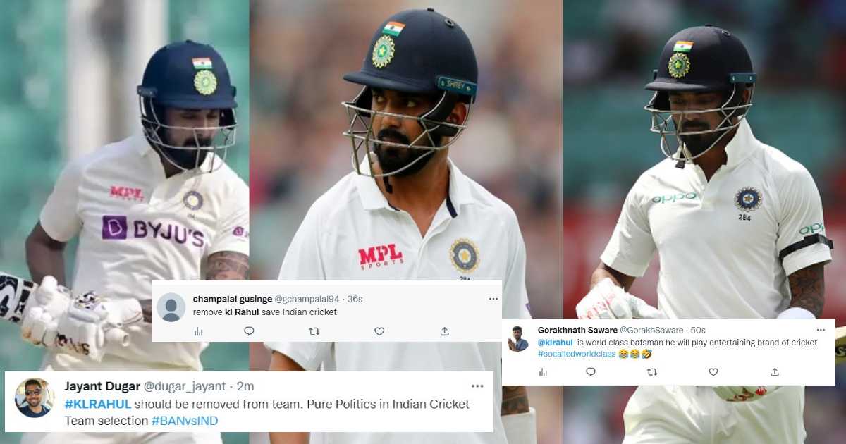 &Quot;ये देश के लिए नहीं बस Ipl में खेलता हैं&Quot; दूसरे टेस्ट में Kl Rahul 10 रन बनाकर हुए आउट, तो फैंस ने सोशल मीडिया पर लगाई लताड़