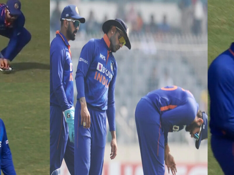 Video: बांग्लादेश के खिलाफ कैच लपकने के चक्कर में चोटिल हुए Rohit Sharma, बीच मैच में हाथों से पानी की तरह बहा खून
