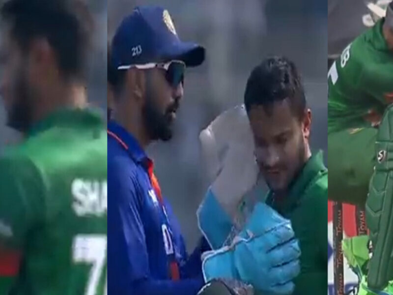 Video: खतरनाक गेंदबाजी करते हुए Umran Malik ने शाकिब के सिर पर मारी बॉल, तो केएल राहुल ने डॉक्टर बनकर किया इलाज