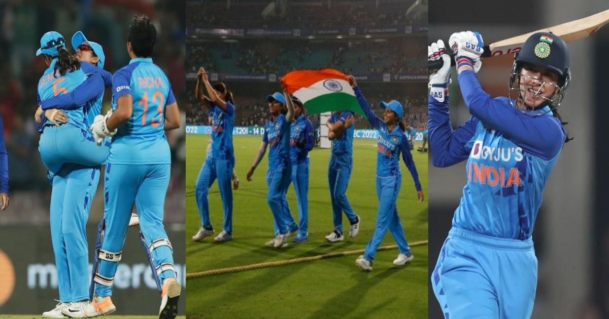 Indw Vs Ausw: भारतीय महिला टीम ने सुपर ओवर में ऑस्ट्रलिया की टीम का तोड़ा घंमड, करोड़ों भारतीयों के दिलों में बनाई अपनी जगह