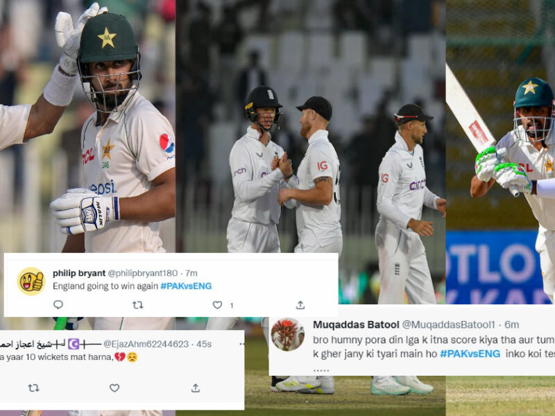 Pak Vs Eng: &Quot;फिर से नाक कटवा दी&Quot; अपनी ही सरज़मी पर मैच हारने की कगार पर पहुंची बाबर की टीम, तो पाकिस्तानी फैंस ने ही सुनाई खरी -खोटी