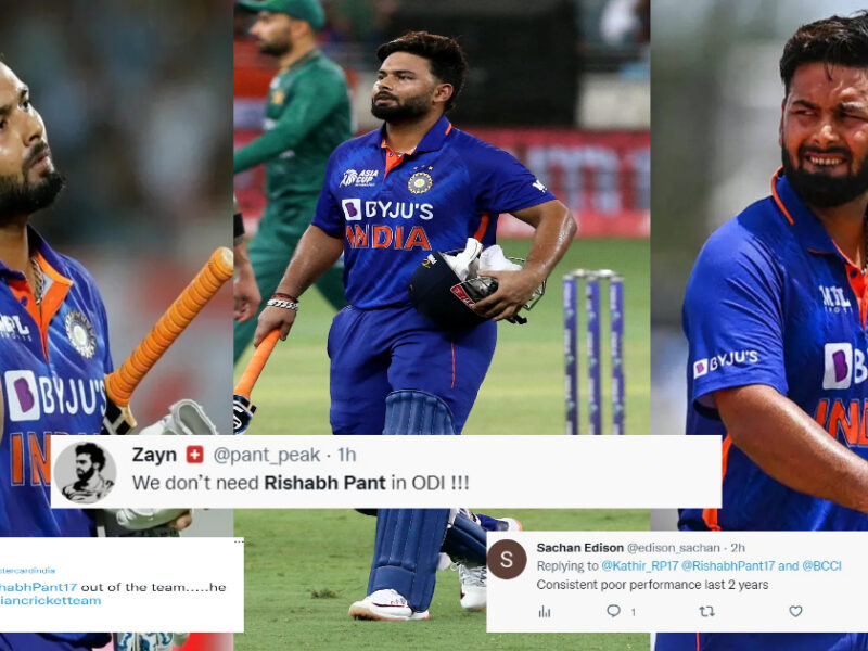 &Quot;पंत का पत्ता हुआ साफ&Quot; दोनों ही फॉर्मेट में Rishabh Pant को नहीं मिली टीम इंडिया में जगह, तो सोशल मीडिया पर फैंस ने जाहिर की खुशी