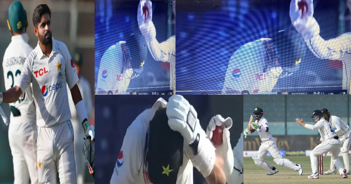 &Quot;घर में आकर ही पिट रहे हैं&Quot; Babar Azam को न्यूज़ीलैंड टीम के खिलाड़ी ने मारा हाथ, तो पाकिस्तानी फैंस ने जाहिर की नाराजगी, वायरल हुआ Video