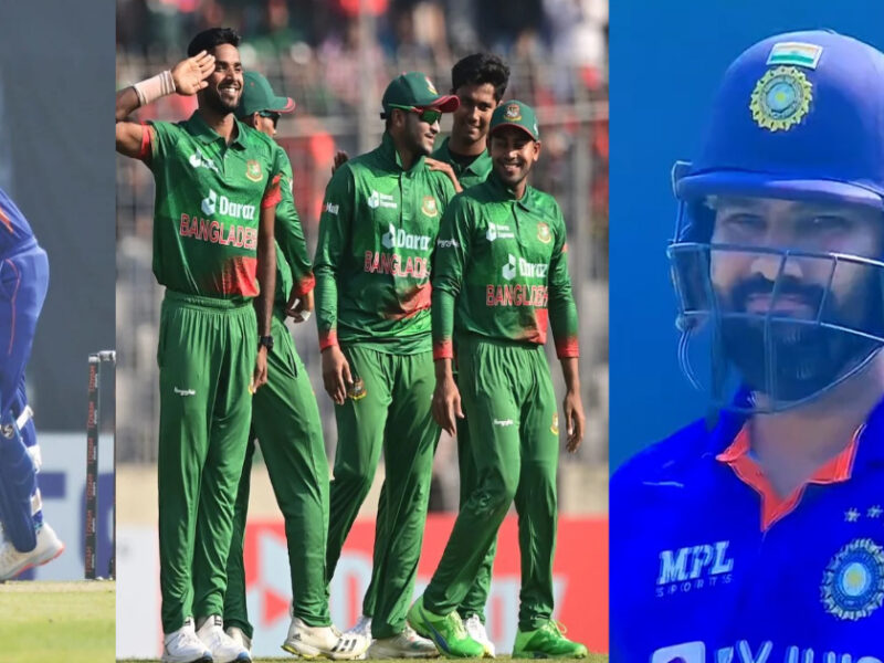 Video: मैच के दौरान बांग्लादेश की इस हरक्कत पर गुस्से से भड़के Rohit Sharma, सोशल मीडिया पर वायरल हुआ वीडियो