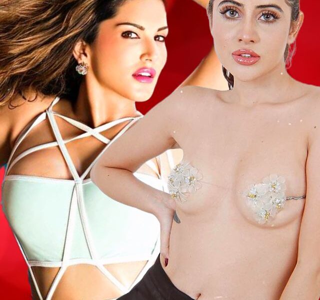 Sunny Leone Likes Urfi Javed Dress (1)