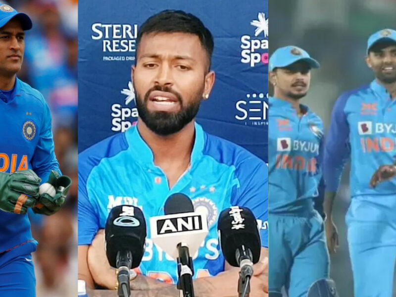 मुझे Ms Dhoni जैसा बनना हैं, उनके जैसा खेलना हैं, भारतीय ड्रेसिंग रूम में धोनी के सामने बड़ी बात बोल गया ये खिलाड़ी