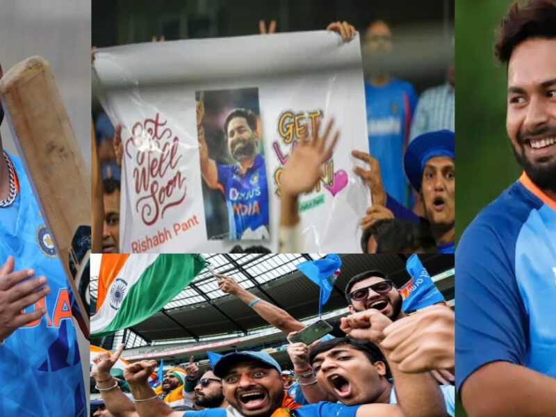 &Quot;गेट वेल सून ऋषभ पंत&Quot; बीच मैच में फैंस हुए भावुक, Rishabh Pant के नाम से की नारेबाजी, वायरल हुआ Video∼