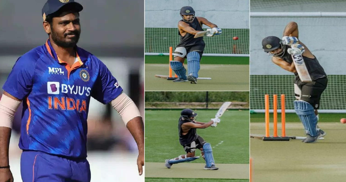 वापसी के लिए हैं तैयार हैं Sanju Samson, मैदान पर खूब बहा रहे पसीना, वीडियो वायरल∼