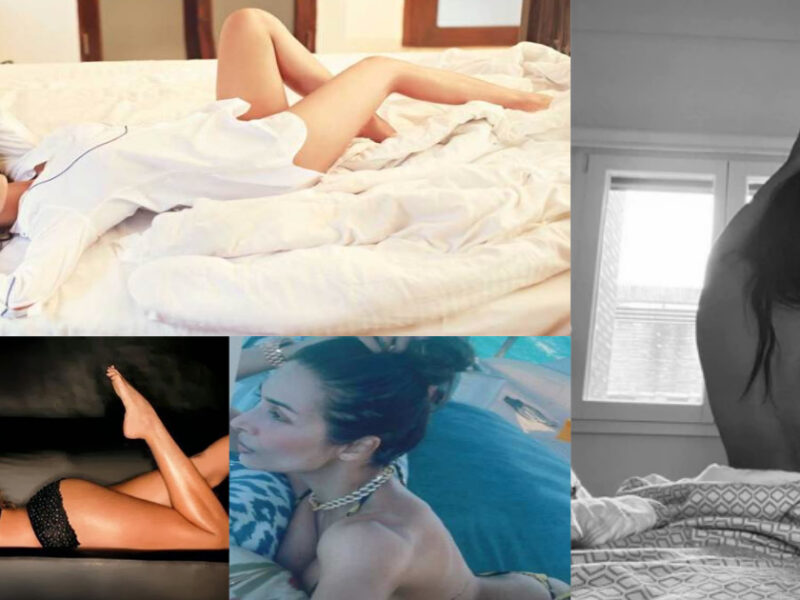 Malaika Arora ने बिस्तर पर लेट मलाइका अरोड़ा ने करवाया हॉट फोटोशूट, इंटरनेट पर लगाई आग∼