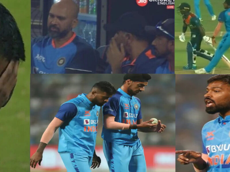 अर्शदीप सिंह की लगातार नो बॉल देखकर भड़के Hardik Pandya और द्रविड़, लाइव मैच में गुस्से से पकड़ा अपना सिर, वायरल हुआ Video