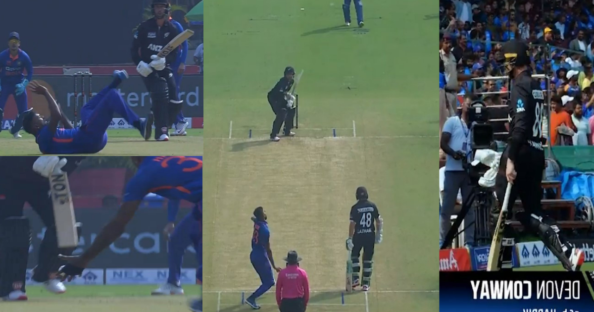 Video: एक हाथ से कॉनवे का कैच पकड़कर Hardik Pandya ने झटका विकेट, तो फैंस के खुले रह गए मुंह, वायरल हुआ वीडियो