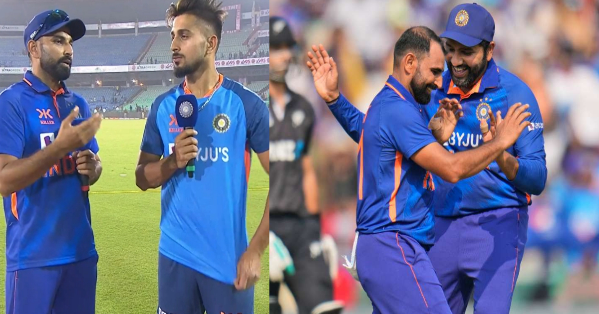 &Quot;आप में काफी दम है और भविष्य अच्छा है&Quot;, कीवी टीम के खिलाफ घातक गेंदबाजी करने के बाद Mohammad Shami का बड़ा बयान, उमरान मलिक दी खास सलाह