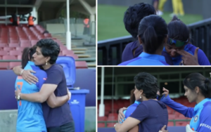 Video: सेमीफाइनल में मिली हार के बाद अंजुम के गले लगकर फूट - फूट कर रोई Harmanpreet Kaur, सोशल मीडिया पर वायरल हुआ भावुक वीडियो ∼