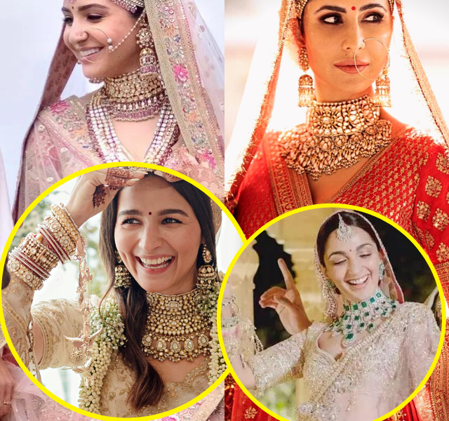 Bollywood Actress Wedding Lehenga Photos And Price, Kiara Advani Wedding Lehenga Color, Katrina Kaif Lehenga Color, Which Color Lehenga Anushka Sharma Wear