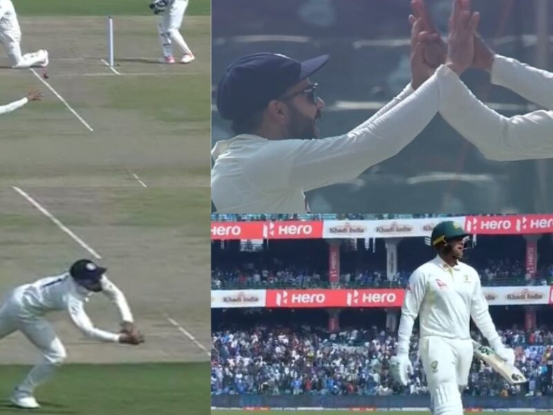 Kl Rahul ने लपका क्रिकेट का सबसे बेहतरीन कैच,विराट भी रह गए हक्का-बक्का