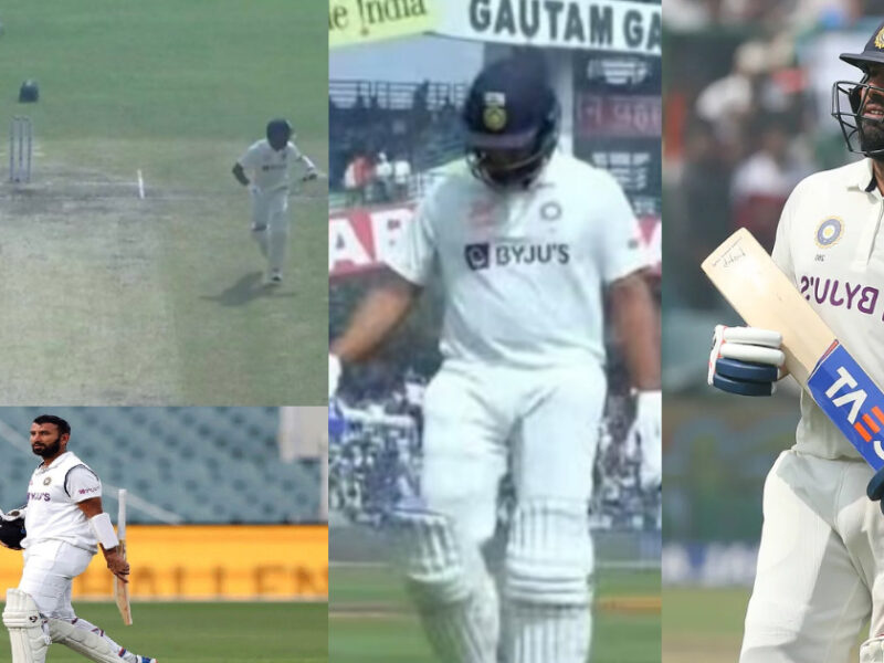 Video: रोहित शर्मा ने पुजारा के 100वें टेस्ट खातिर कुर्बान किया अपना विकेट, फैंस का जीता दिल, रन आउट होते हुए वीडियो हुआ वायरल