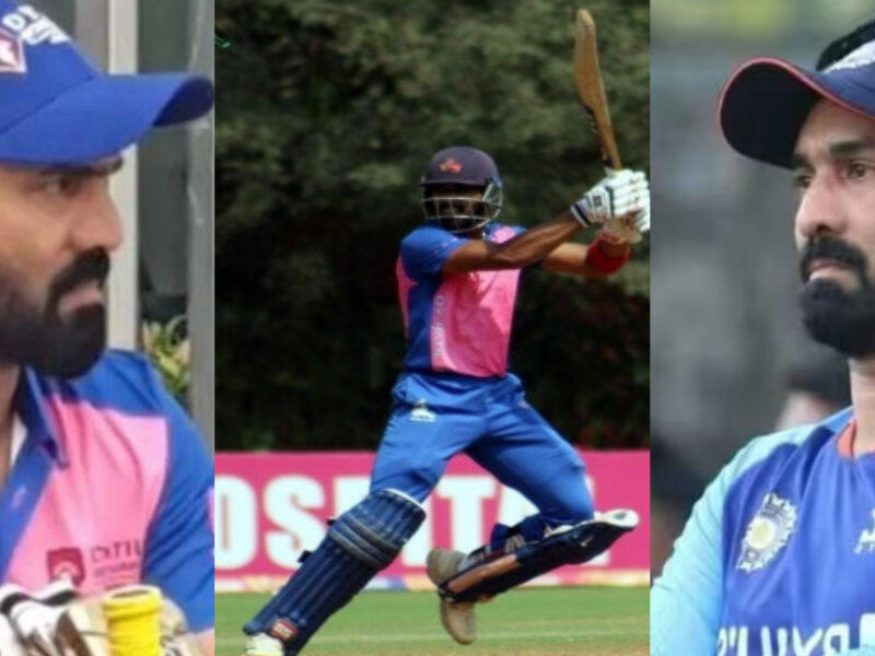 पीयूष चावला की आंधी के आगे नहीं टिक पाए Dinesh Karthik, 6 बॉल में नहीं बना सके 7 रन, तो फाइनल से हुई टीम∼