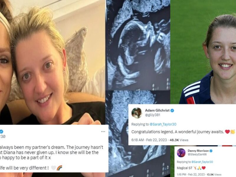 पूर्व दिग्गज क्रिकेटर Sarah Taylor के घर खुशखबरी! सोशल मीडिया पर दी अपने पार्टनर के प्रेग्नेंट होने की खबर