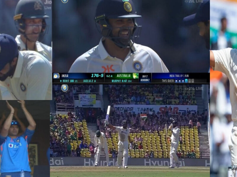Video: दौड़ के नापा मैदान, जडेजा को लगाया गले, Rohit Sharma ने शतक के बाद कुछ इस अंदाज में मनाया जश्न∼